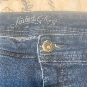 Faded Glory Blue Jeans Classic Denim